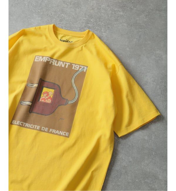 EDIFICE「《追加》SAVIGNAC (サヴィニャック) 別注 French Company プリント Tシャツ」|Tシャツ・カットソー|