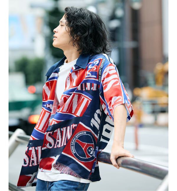 Paris Saint-Germain「【Paris Saint-Germain / パリ・サン＝ジェルマン】 VINTAGE SCARF SHIRT」|シャツ・ブラウス|