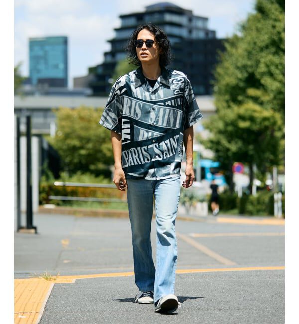 Paris Saint-Germain「【Paris Saint-Germain / パリ・サン＝ジェルマン】 VINTAGE SCARF SHIRT」|シャツ・ブラウス|