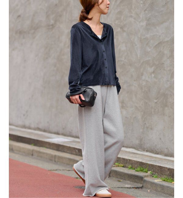 JOURNAL STANDARD relume「シアーベロアクルーネックカーディガン」|カーディガン|