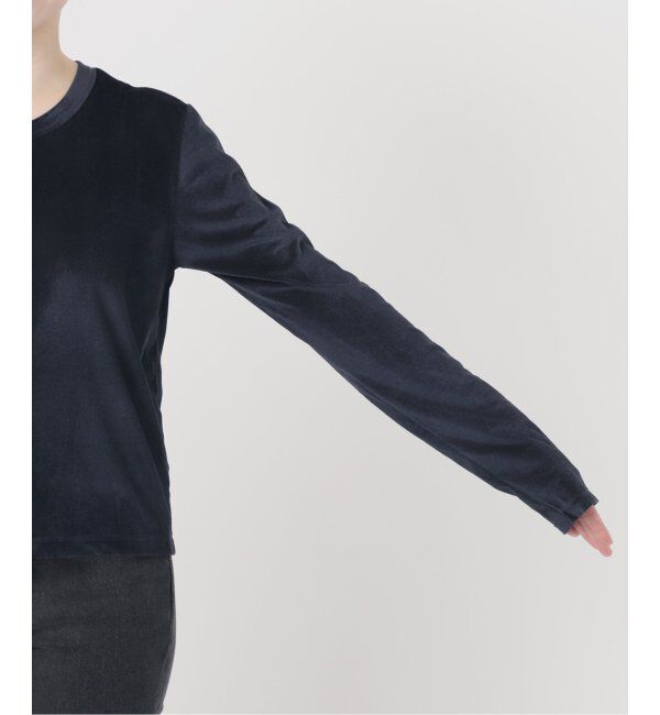 JOURNAL STANDARD relume「シアーベロアクルーネックカーディガン」|カーディガン|