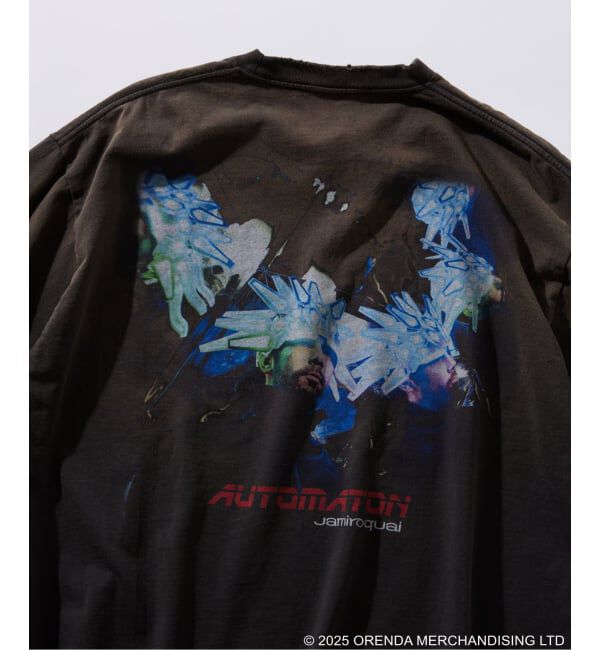 JOURNAL STANDARD relume「Jamiroquai / ジャミロクワイ 別注 &rdquo;蓄光&rdquo; フェードプリント Tシャツ」|Tシャツ・カットソー|