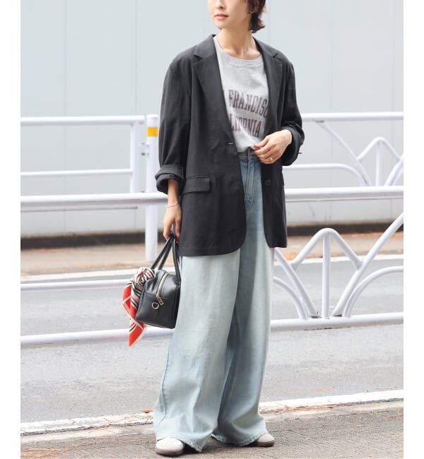 JOURNAL STANDARD relume「《予約》［26SS新作］リネンフィールシングルジャケット」|テーラードジャケット|