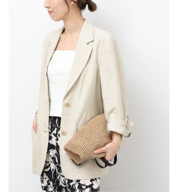 JOURNAL STANDARD relume「《予約》［26SS新作］リネンフィールシングルジャケット」|テーラードジャケット|