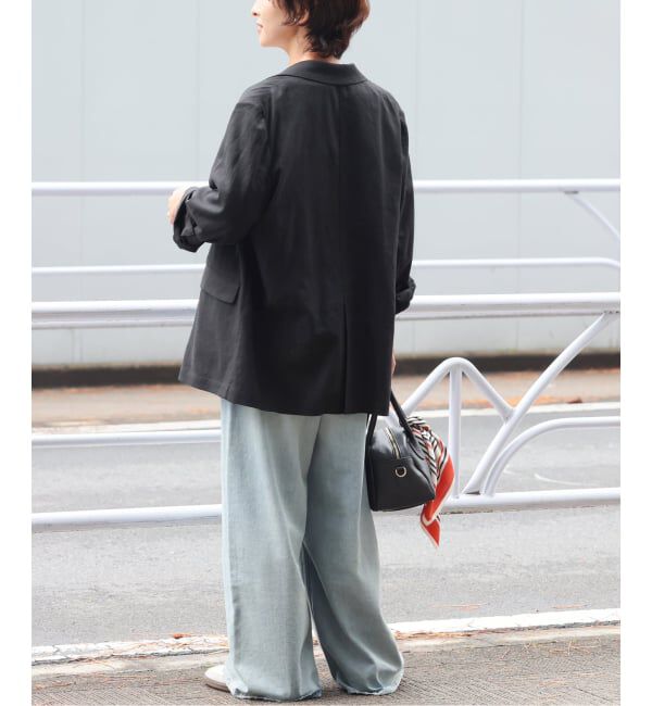 JOURNAL STANDARD relume「《予約》［26SS新作］リネンフィールシングルジャケット」|テーラードジャケット|