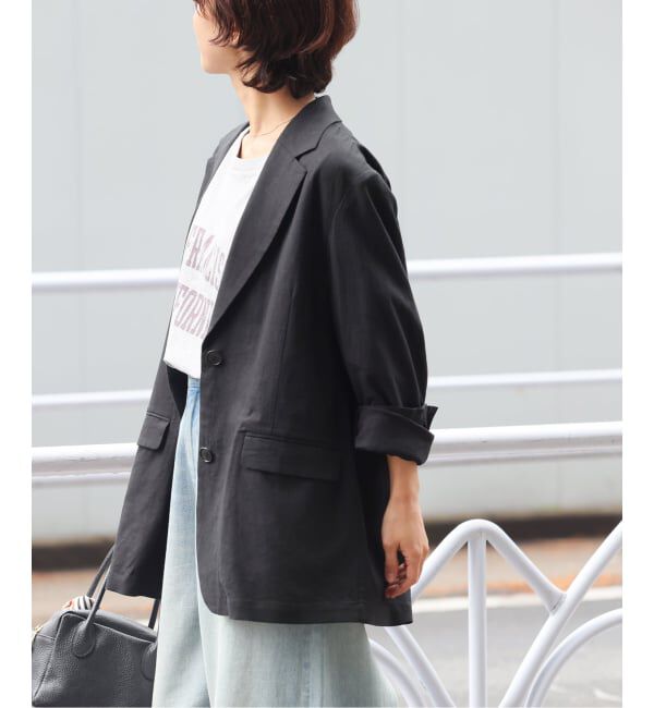 JOURNAL STANDARD relume「《予約》［26SS新作］リネンフィールシングルジャケット」|テーラードジャケット|