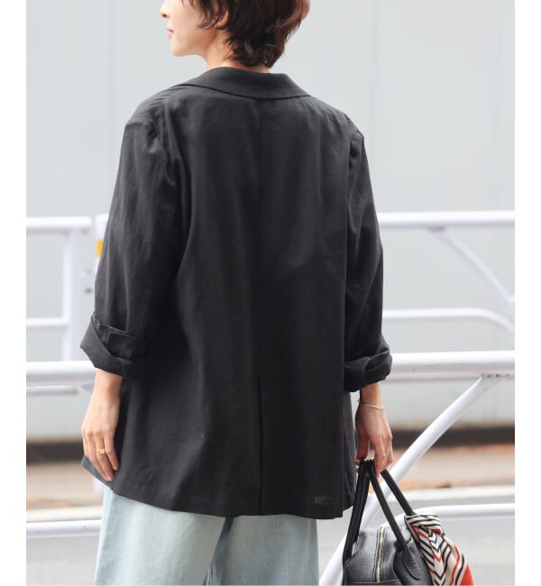 JOURNAL STANDARD relume「《予約》［26SS新作］リネンフィールシングルジャケット」|テーラードジャケット|