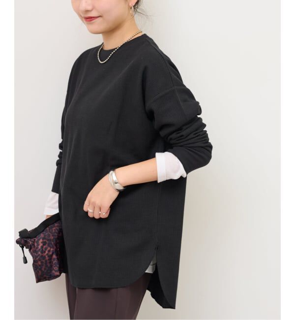 JOURNAL STANDARD relume「《追加2》TCワッフルオーバーサイズロングスリーブTシャツ」|Tシャツ・カットソー|