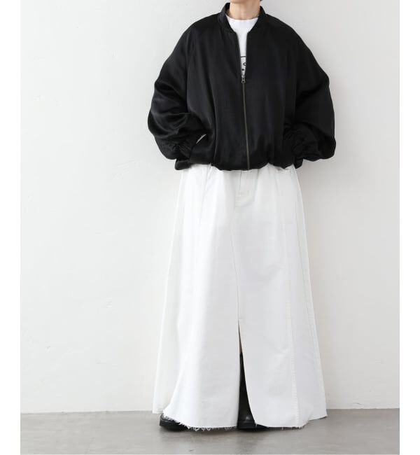 journal standard luxe「《予約》アセテートヴィンテージMA1ブルゾン」|その他|