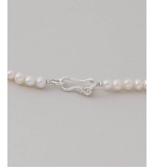 Lilas by Spick&Span「ポテトパール38cmネックレス SV」|ネックレス|