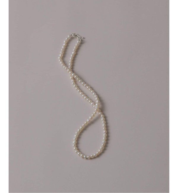 Lilas by Spick&Span「ポテトパール38cmネックレス SV」|ネックレス|