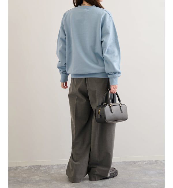 U by SPICK&SPAN「《追加2》2WAYトロタックイージーワイド」|スラックス|