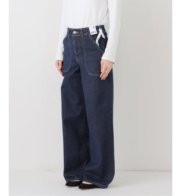 Spick and Span「SOMETHING / サムシング 別注LISA WIDE」|デニム|