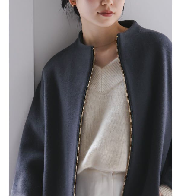 MTRレイズドネックジップコート（NOBLE）｜ルミネのファッション通販