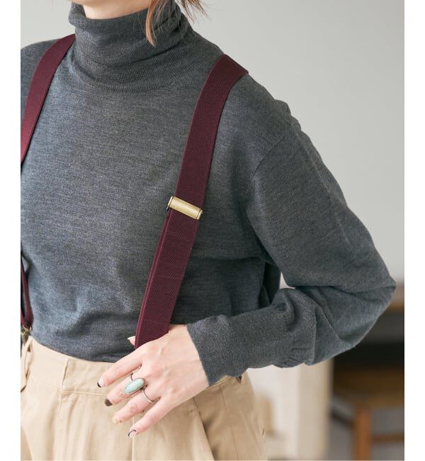 手洗い可 / 追加》18Gタートルネックプルオーバー（Spick and Span