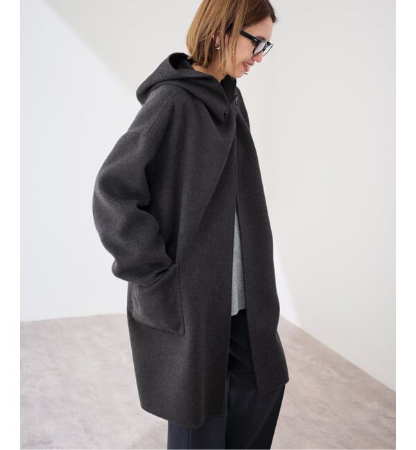 SUPER160'sフーディショートコート（FRAMeWORK）｜ルミネの