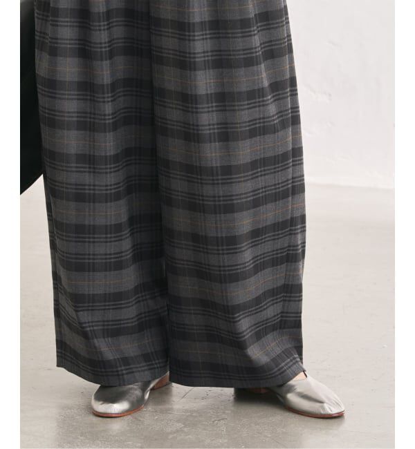 FRAMeWORK「チェックイージーパンツ」|その他|