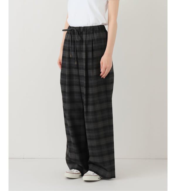 FRAMeWORK「チェックイージーパンツ」|その他|