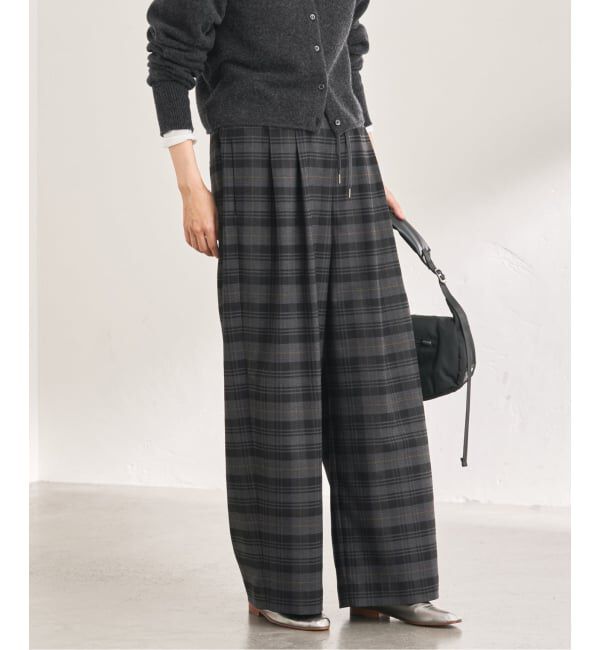 FRAMeWORK「チェックイージーパンツ」|その他|