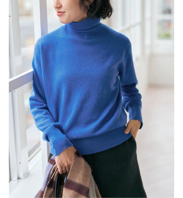 Spick and Span「カシミヤタートルニットプルオーバー」|ニット・セーター|