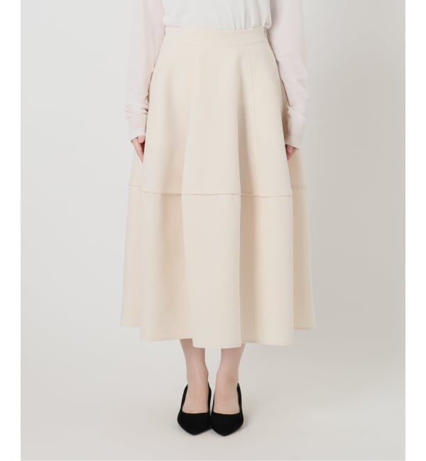  「《予約》【洗える】ボンディングコクーンスカート」|スカート|