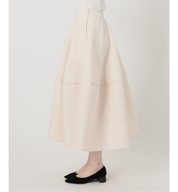  「《予約》【洗える】ボンディングコクーンスカート」|スカート|