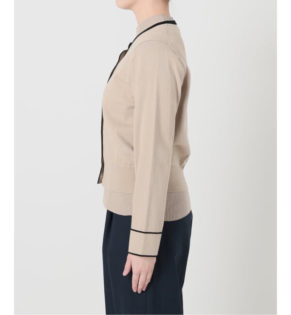  「《予約》【洗える】ウォッシャブルアンサンブルカーディガン」|ニット・セーター|