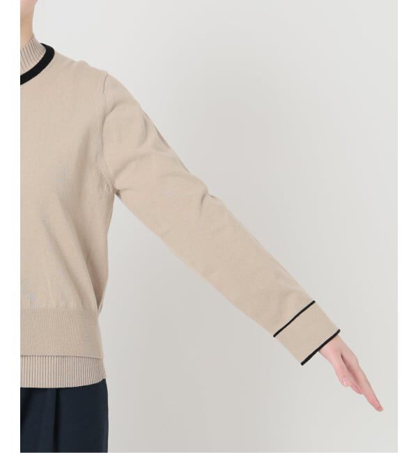  「《予約》【洗える】ウォッシャブルアンサンブルカーディガン」|ニット・セーター|