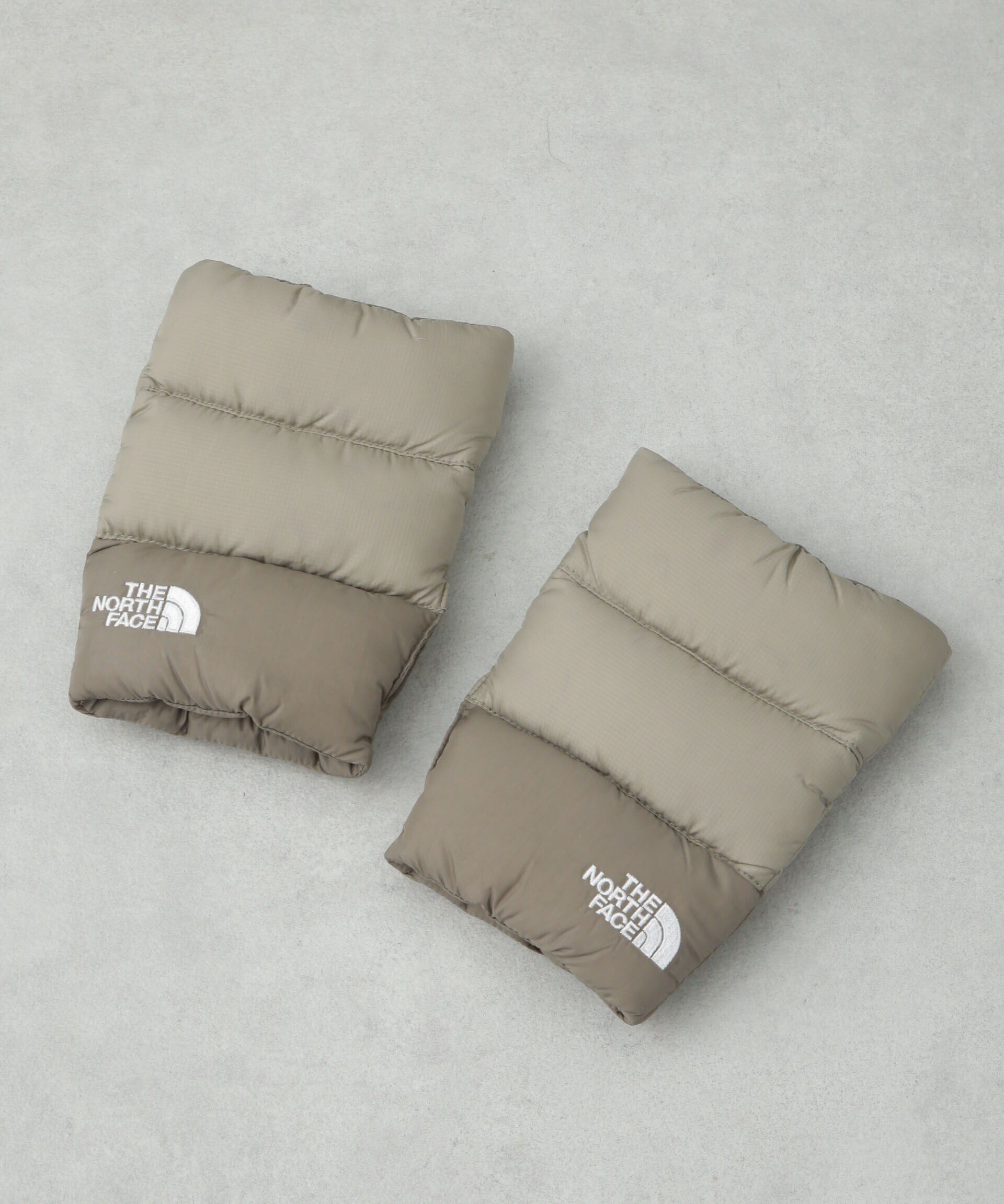 nano･universe「THE NORTH FACE/ヌプシハンドウォーマー」|手袋|グレー