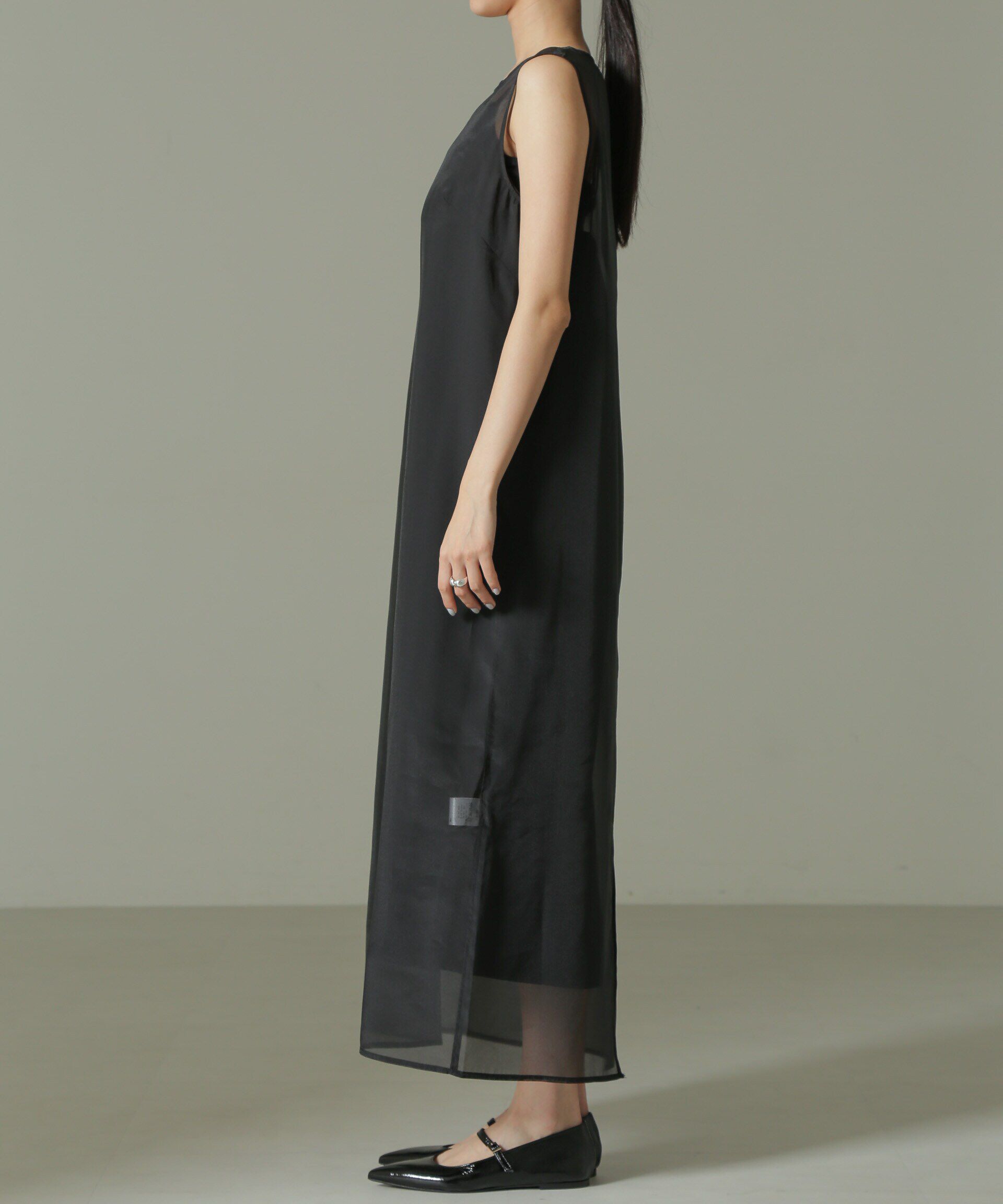 nano･universe「シアードレス&キャミソールワンピースセット」|ワンピース|