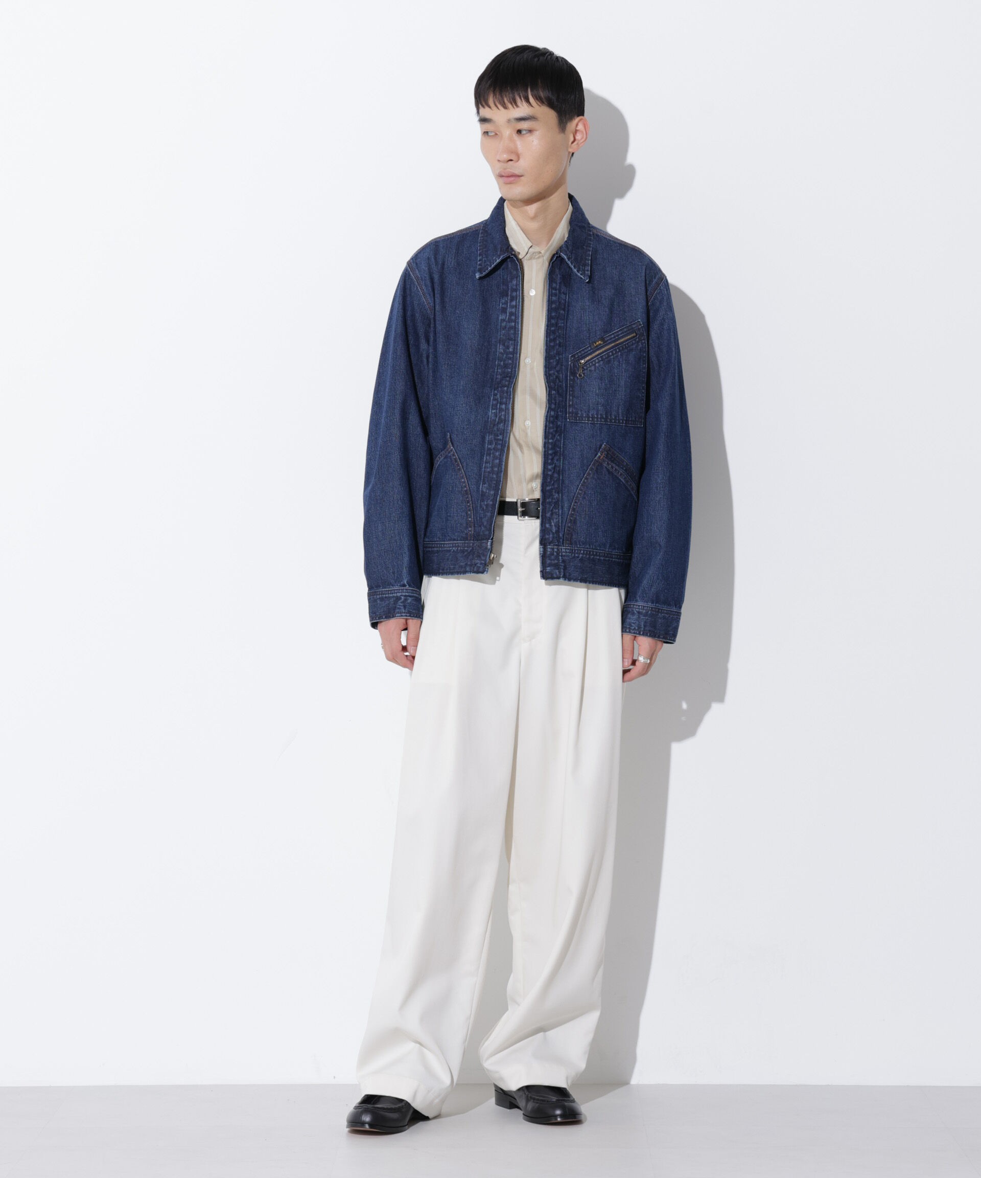 nano･universe「LEE/別注 91B ZIP-UPブルゾン」|ブルゾン・スタジャン|