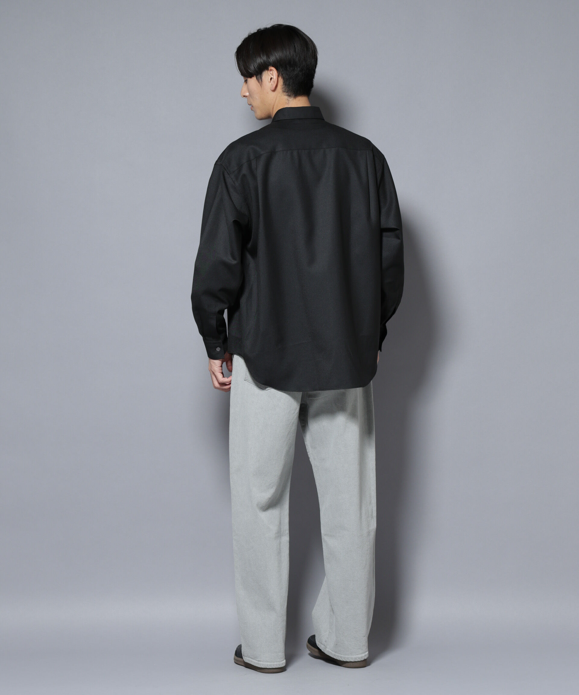 nano･universe「｢Gavante｣ ドライギャバレギュラーカラーシャツ」|シャツ・ブラウス|