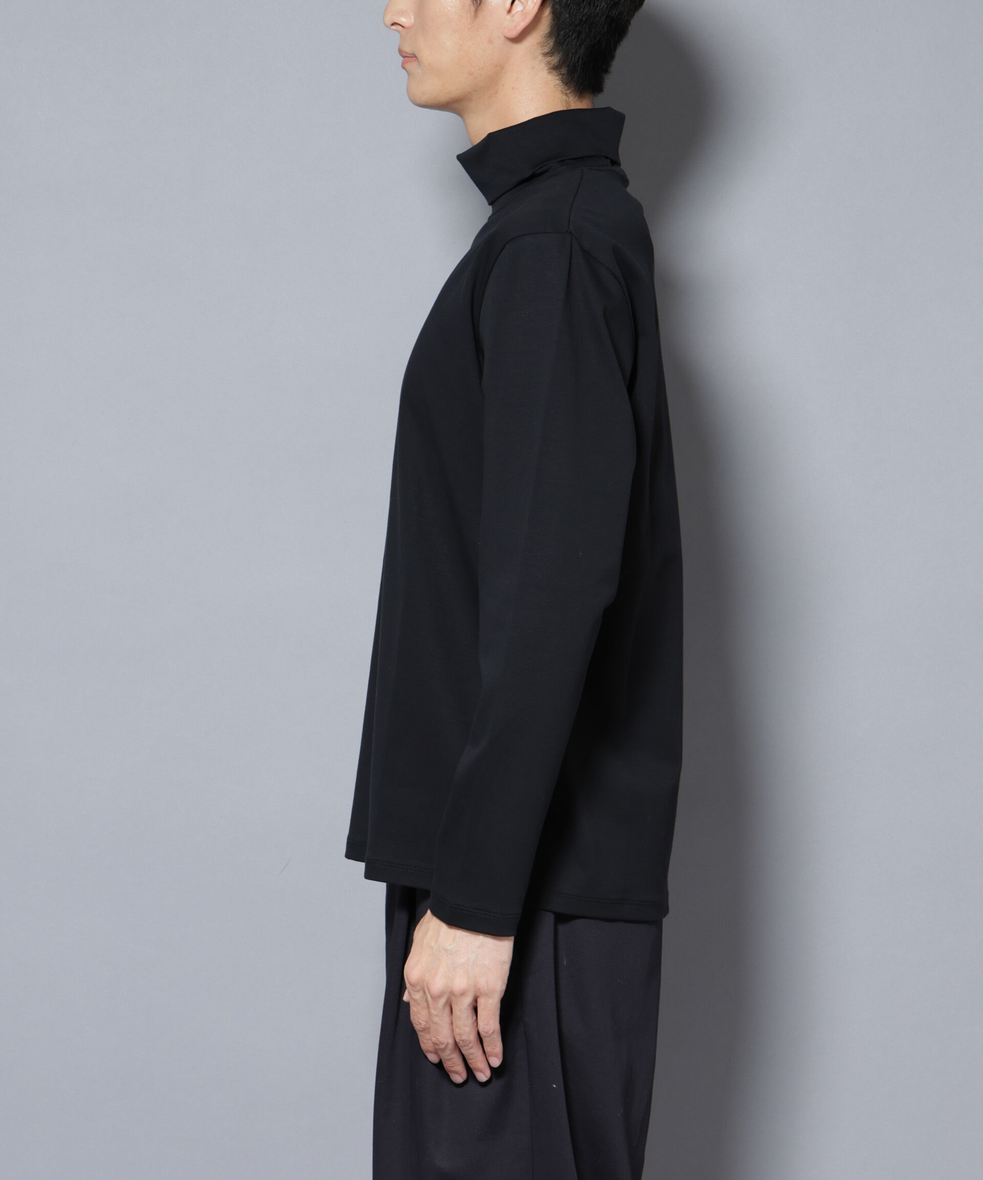 nano･universe「ジャケT(R) プレミアム タートルネック 長袖」|Tシャツ・カットソー|