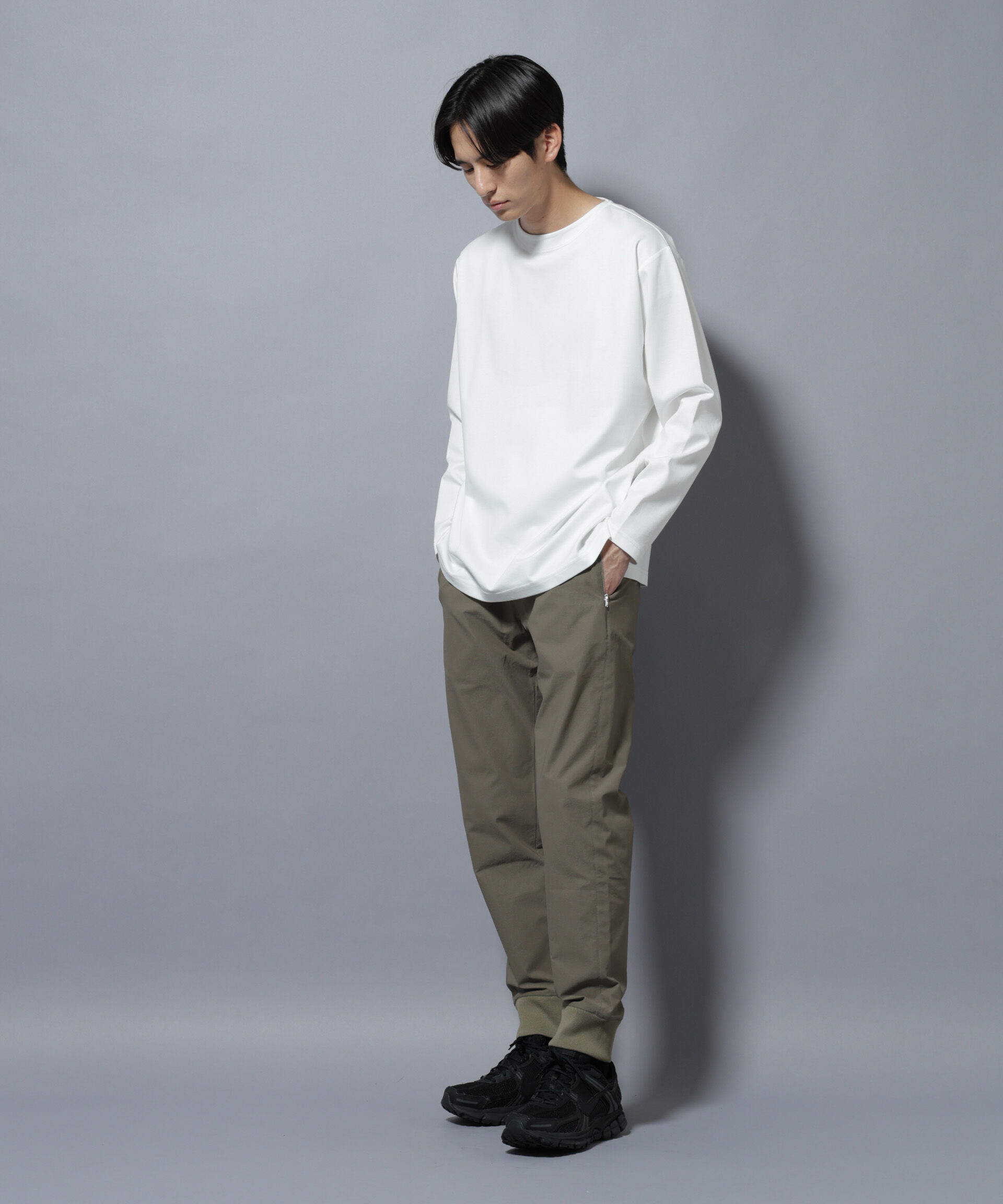 nano･universe「｢N TROUSERS BASIC｣TEXBRID(R) ｼﾞｮｶﾞｰﾊﾟﾝﾂ/ｽﾄﾚｯﾁ･撥水(ｾｯﾄ  」|チノ|