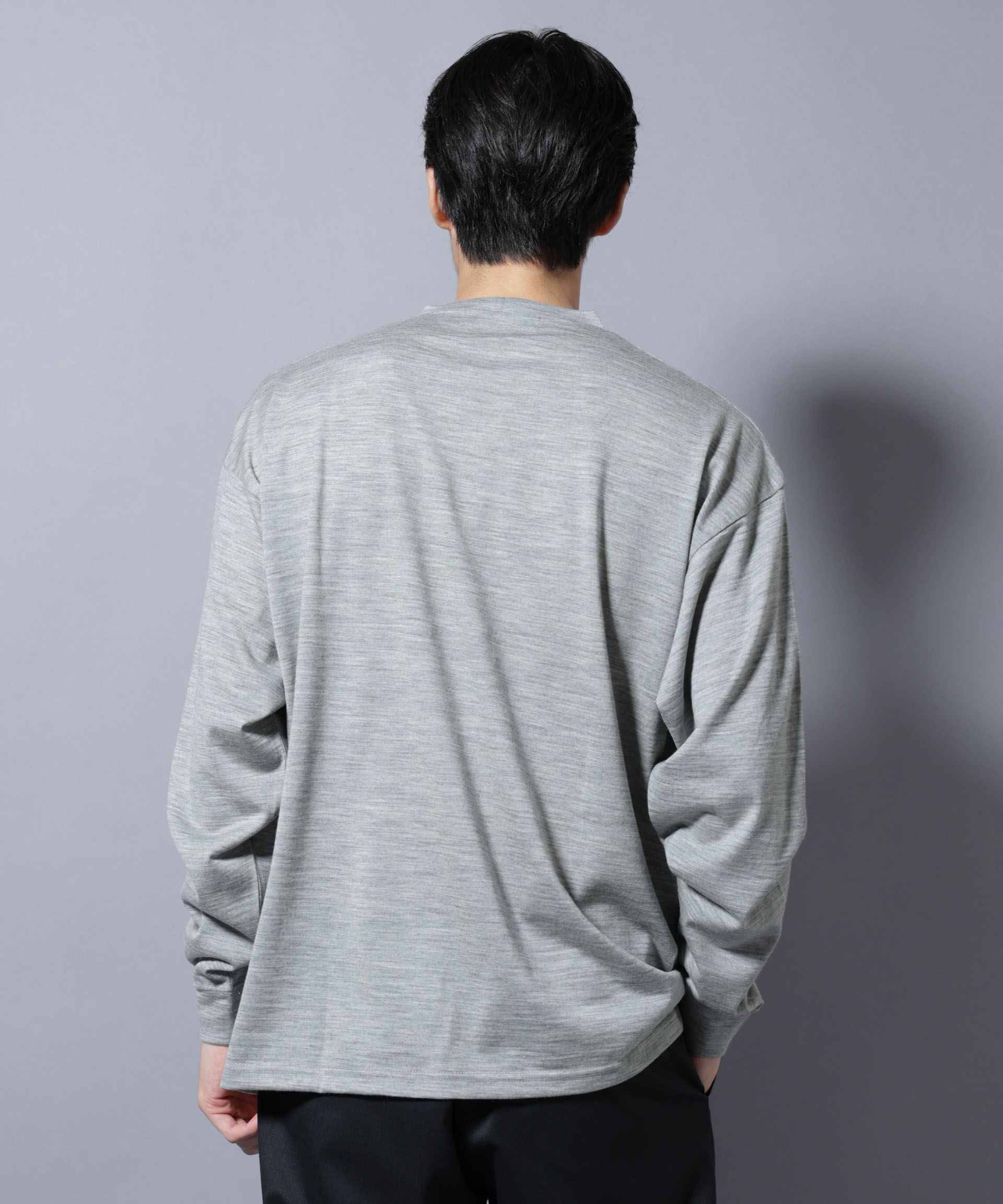 nano･universe「MIYATA&times;NANO JAPAN MADE 100%WOOL Tシャツ」|Tシャツ・カットソー|