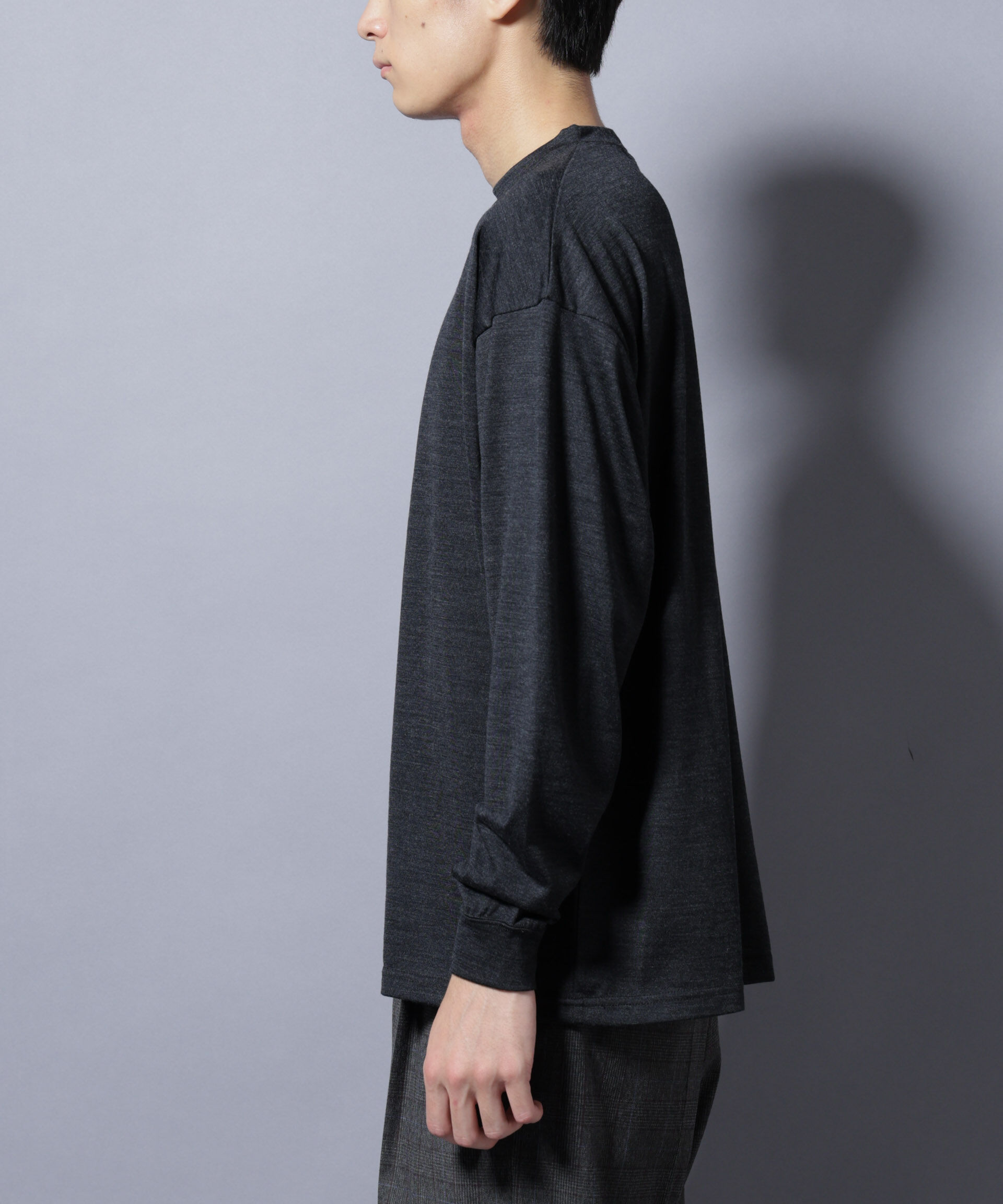 nano･universe「MIYATA&times;NANO JAPAN MADE 100%WOOL Tシャツ」|Tシャツ・カットソー|