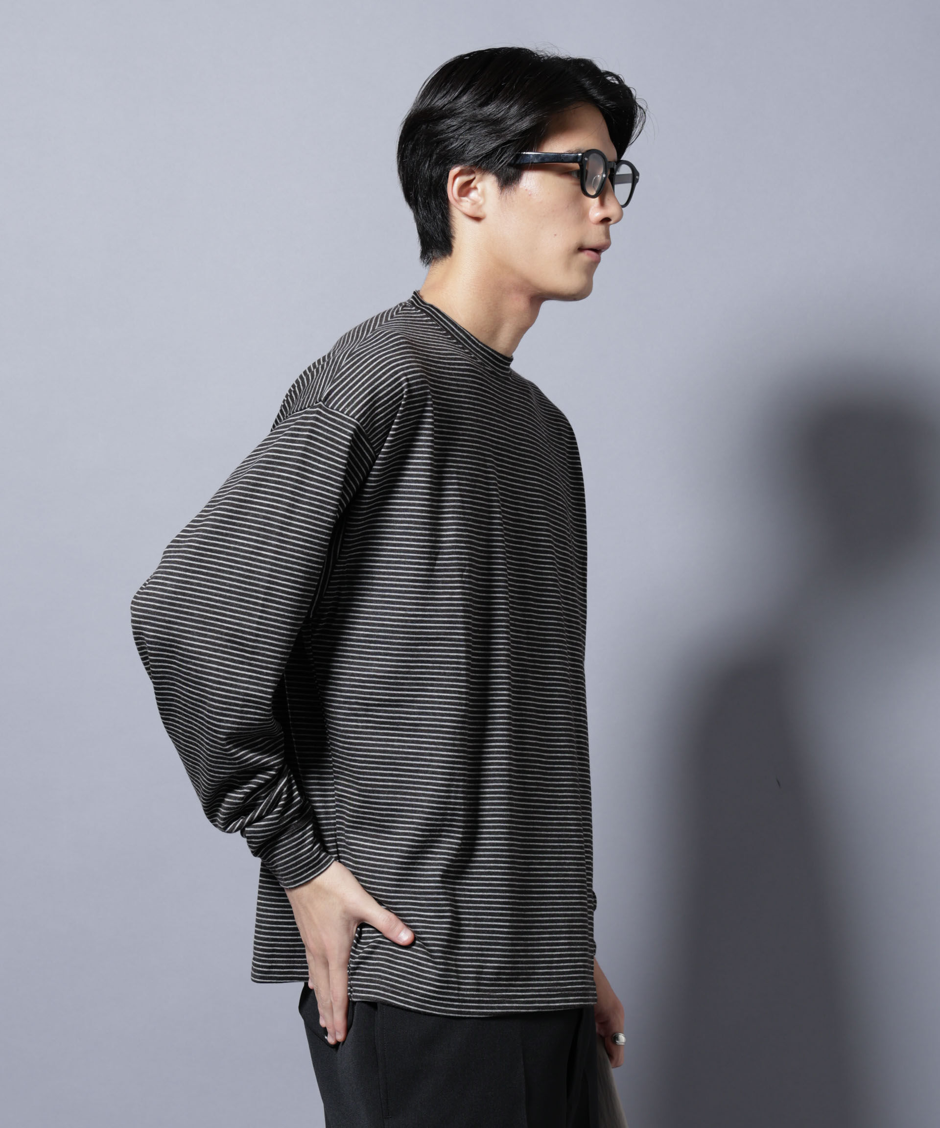 nano･universe「MIYATA&times;NANO JAPAN MADE 100%WOOL Tシャツ」|Tシャツ・カットソー|