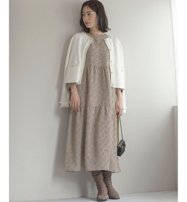 組曲「カットジャカードティアードワンピース」|ワンピース|