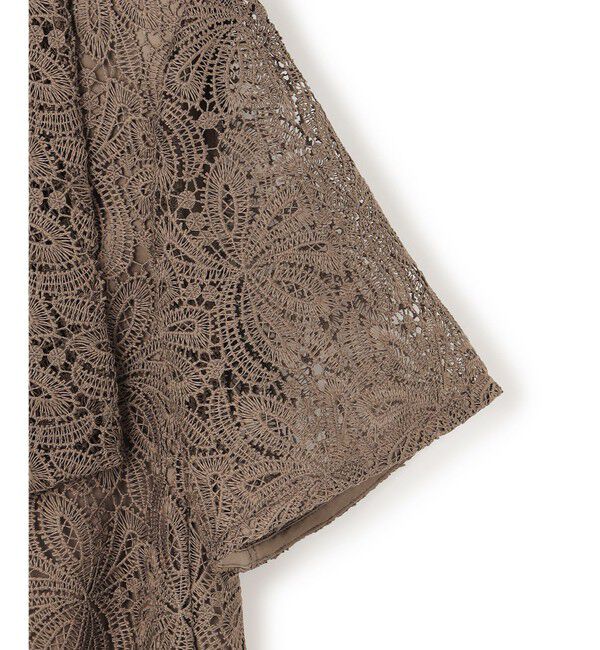 23区「【APPLAUDIR】Brocheリボンブーケレース ブラウス」|シャツ・ブラウス|