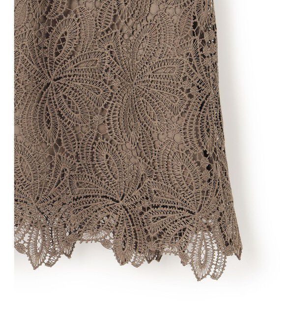 23区「【APPLAUDIR】Brocheリボンブーケレース ブラウス」|シャツ・ブラウス|