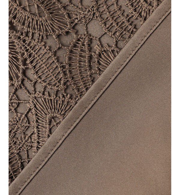 23区「【APPLAUDIR】Brocheリボンブーケレース ブラウス」|シャツ・ブラウス|