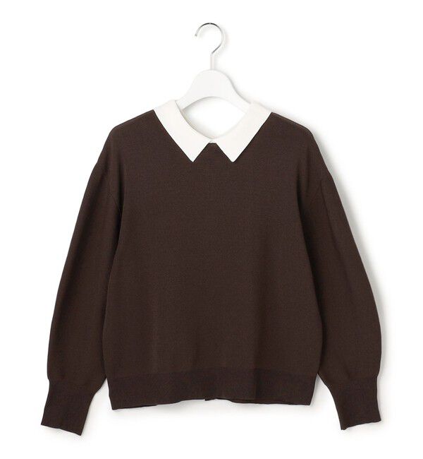 23区「【一部先行予約/WEB&一部店舗限定】バイカラーデザイン 2WAY ニット」|ニット・セーター|