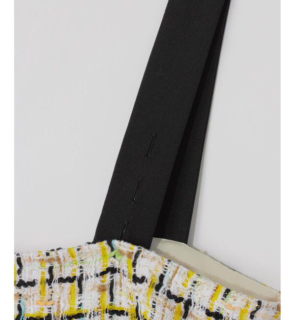  「チュールヤーンツイードワンピース」|ドレス|