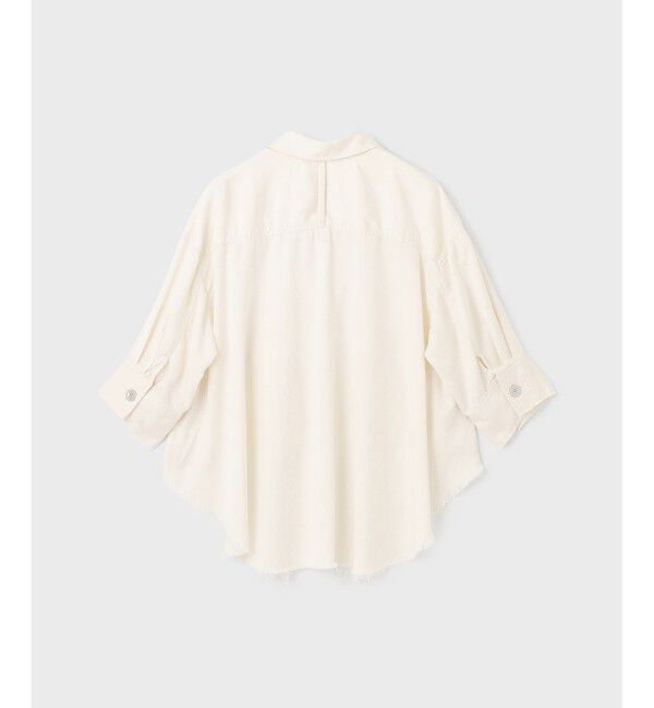 GRACE CONTINENTAL「ハーフスリーブルーズシャツ」|シャツ・ブラウス|