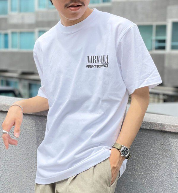 NOLLEY'S goodman「【GOOD ROCK SPEED】別注 NIRVANA / ニルヴァーナ プリントTシャツ 25SS」|Tシャツ・カットソー|