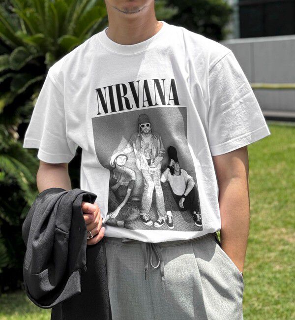 NOLLEY'S goodman「【GOOD ROCK SPEED】別注 NIRVANA / ニルヴァーナ プリントTシャツ 25SS」|Tシャツ・カットソー|