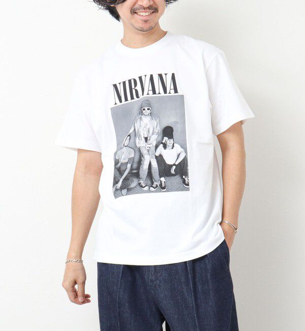 NOLLEY'S goodman「【GOOD ROCK SPEED】別注 NIRVANA / ニルヴァーナ プリントTシャツ 25SS」|Tシャツ・カットソー|