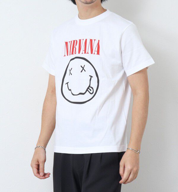 NOLLEY'S goodman「【GOOD ROCK SPEED】別注 NIRVANA / ニルヴァーナ プリントTシャツ 25SS」|Tシャツ・カットソー|