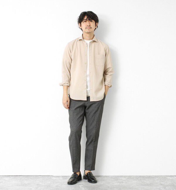 NOLLEY'S goodman「EVALET《防しわ/ストレッチ》カッタウェイシャツ 25SS」|シャツ・ブラウス|