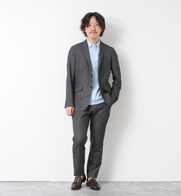 NOLLEY'S goodman「《ビジカジ対応》シルケットスムース ドレスポロ ビズポロ 25SS」|ポロシャツ|